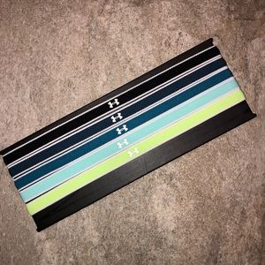 NWOT Under Armour Athletic Headbands (5)